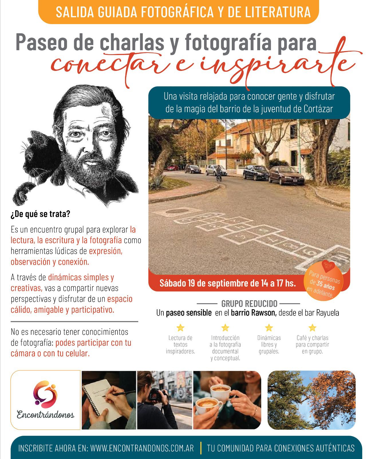 Paseo de charlas y fotografía en Agronomia